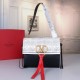 Valentino Garavani Medium Vring Lizard Shoulder Bag High