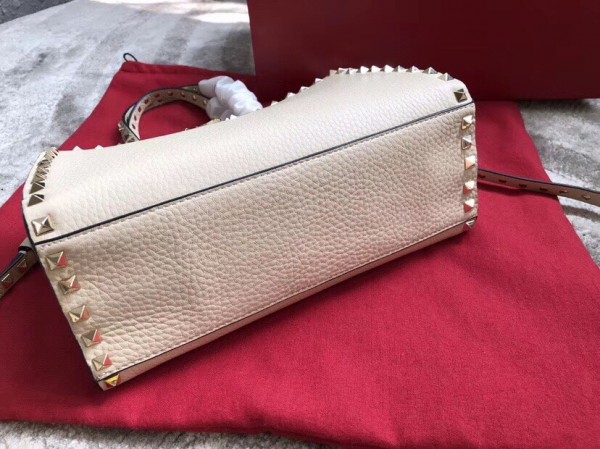 Valentino White Small Top Handle Bag High