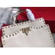 Valentino White Small Top Handle Bag High