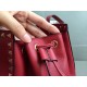 Valentino Red Double Handle Drawstring Bag High