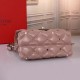 Valentino Garavani Quilted Candystud Top Handle Bag Poudre High