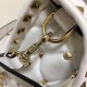 Valentino Garavani Quilted Candystud Bag White VLTN High