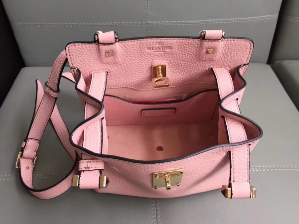 Valentino Garavani Pink Joylock Small Handbag High