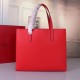 Valentino Garavani Red Large Vring Shopping Tote High