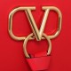 Valentino Garavani Red Large Vring Shopping Tote High