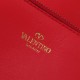 Valentino Garavani Red Large Vring Shopping Tote High