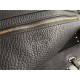 Valentino Medium Tote In Black Grain Calfskin High