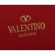 Valentino Medium Tote In Red Grain Calfskin High