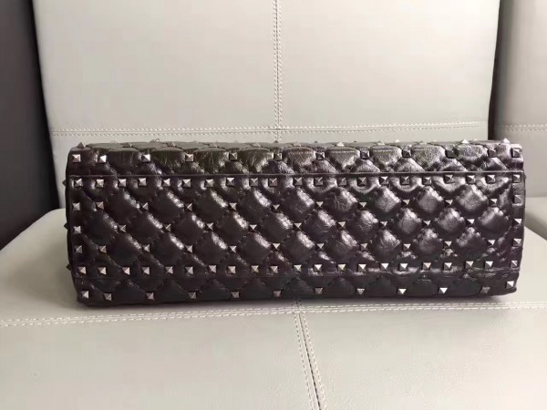 Valentino Spike Tote Bag All Black High