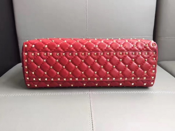 Valentino Spike Tote Bag Red High