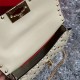 Valentino Spike Small Bag Lambskin LIGHT IVORY High