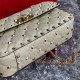 Valentino Spike Small Bag Lambskin LIGHT IVORY High