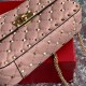 Valentino Spike Small Bag Lambskin CANDY ROSE High