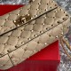 Valentino Spike Small Bag Lambskin Beige High