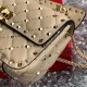 Valentino Spike Small Bag Lambskin Beige High