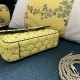 Valentino Spike Small Bag Lambskin Yellow High