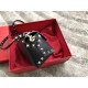 Valentino Mini Crossbody Bag In Black Calfskin High