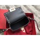 Valentino Mini Crossbody Bag In Black Calfskin High