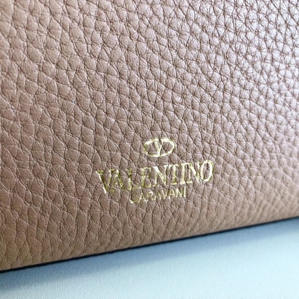 Valentino Small Crossbody Bag In Poudre Grained Leather High