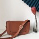 Valentino Supervee Crossbody Bag In Brown Leather High