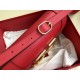 Valentino Supervee Crossbody Bag In Red Leather High