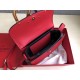 Valentino Supervee Crossbody Bag In Red Leather High