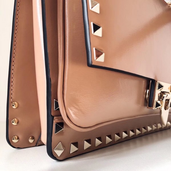 Valentino Crossbody Bag In Nude Calfskin High