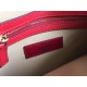 Valentino Medium Clutch In Red Calfskin High