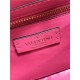 Valentino GARAVANI ROMAN STUD NAPPA CHAIN BAG Fuchsia High