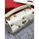 Valentino GARAVANI ROMAN STUD NAPPA CHAIN BAG White High