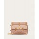 Valentino GARAVANI ROMAN STUD NAPPA CHAIN BAG Rose Cannelle High