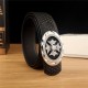 Versace Medusa Round Buckle Leather Belt 38mm High