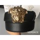 Versace PALAZZO Leather BELT Togo 385mm High