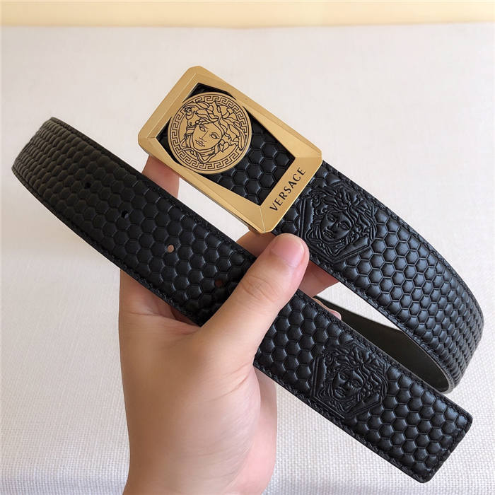 Versace LOGO Leather BELT 39mm High