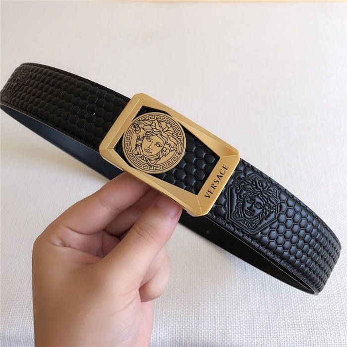 Versace LOGO Leather BELT 39mm High