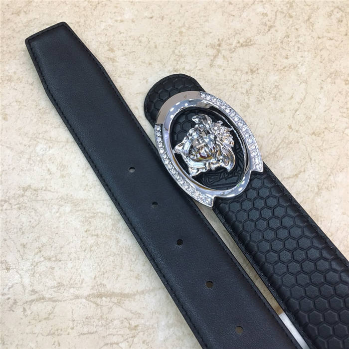 Versace MEDUSA LEATHER BELT 38mm High