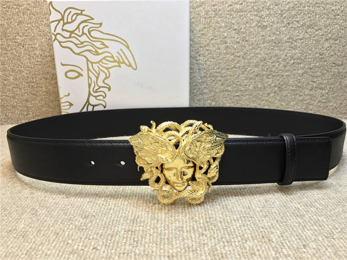 Versace MEDUSA LEATHER BELT 38mm High