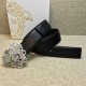 Versace MEDUSA LEATHER BELT 38mm High