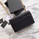 Envelope Small Quilted Textured-leather Shoulder Bag Black-Gold High