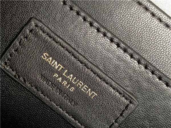 SOLFERINO MEDIUM SATCHEL IN BOX SAINT LAURENT LEATHER High