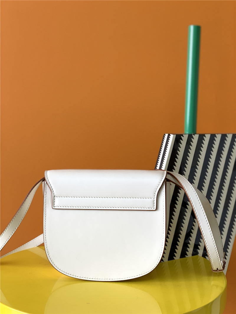 KAIA SMALL SATCHEL IN SMOOTH LEATHER High