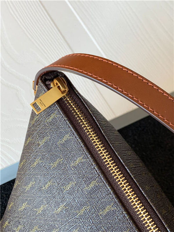 LE MONOGRAMME CROSSBODY BAG IN MONOGRAM CANVAS AND SMOOTH LEATHER High