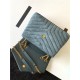 LOULOU MEDIUM BAG IN Y-QUILTED SUEDE High