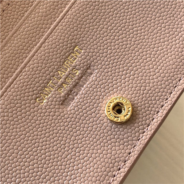 MONOGRAM CARD CASE IN GRAIN DE POUDRE EMBOSSED LEATHER High