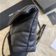 LOULOU PUFFER MINI BAG IN QUILTED LAMBSKIN Black High