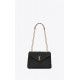 LOULOU SMALL IN MATELASSÉ “Y” LEATHER Gold-Tone Black High