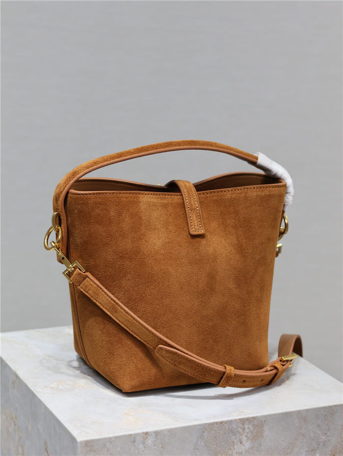 LE 37 SMALL IN SUEDE BUCKET BAG High