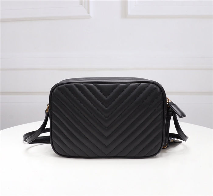 LOU CAMERA BAG IN QUILTED LEATHER High