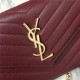 MONOGRAM CHAIN WALLET IN GRAIN DE POUDRE EMBOSSED LEATHER Gold-Metal High