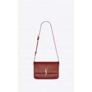 SOLFERINO MEDIUM SATCHEL IN BOX SAINT LAURENT LEATHER High